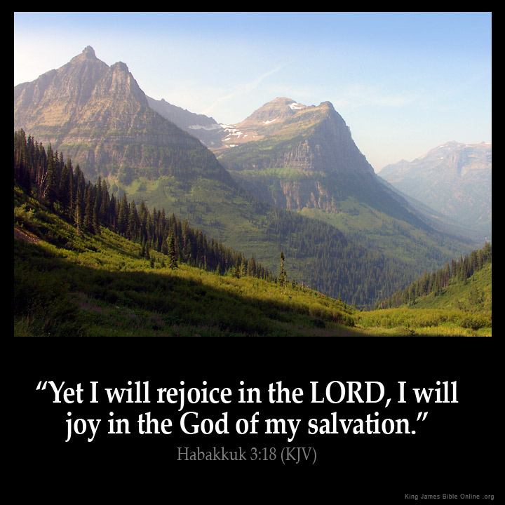 Habakkuk 3:18 Inspirational Image