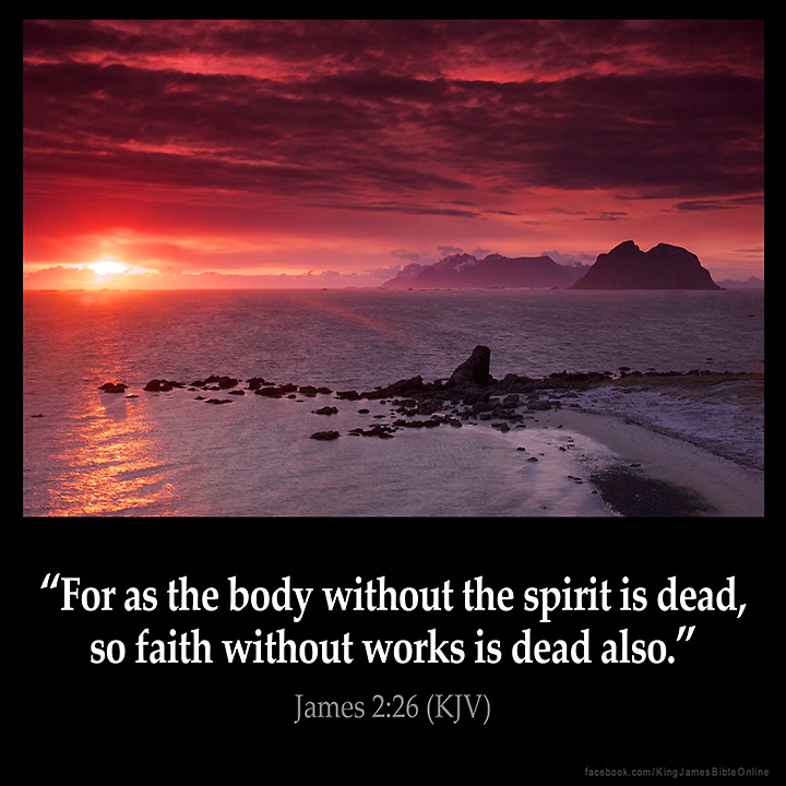 James 2:26 Inspirational Image